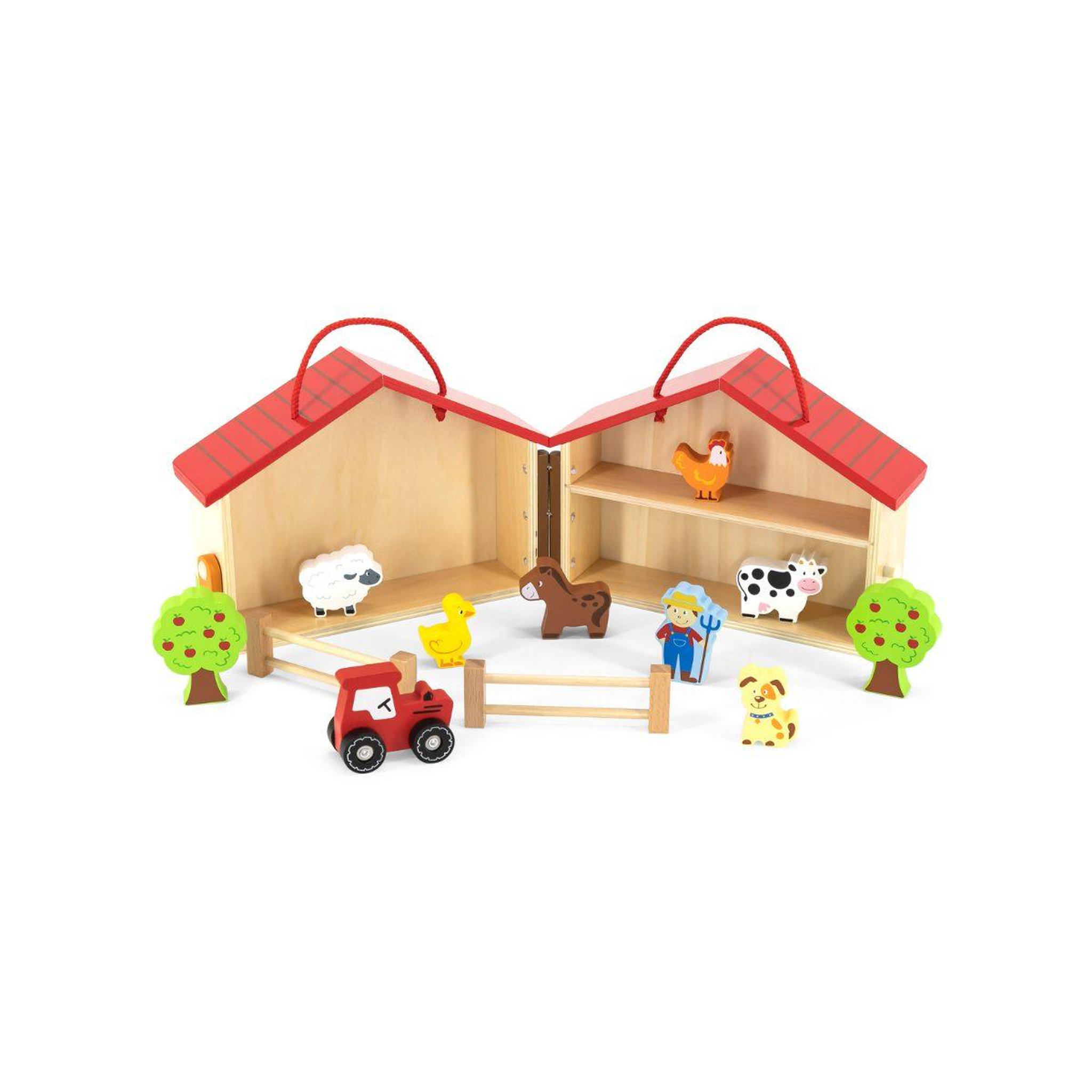 Voir la diapositive 3 : VIGA Set de jeu de la ferme  51618