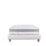 Voir la diapositive 1 : LUXURY LITERIE Ensemble literie ressorts, Relaxation Ferme, Beige