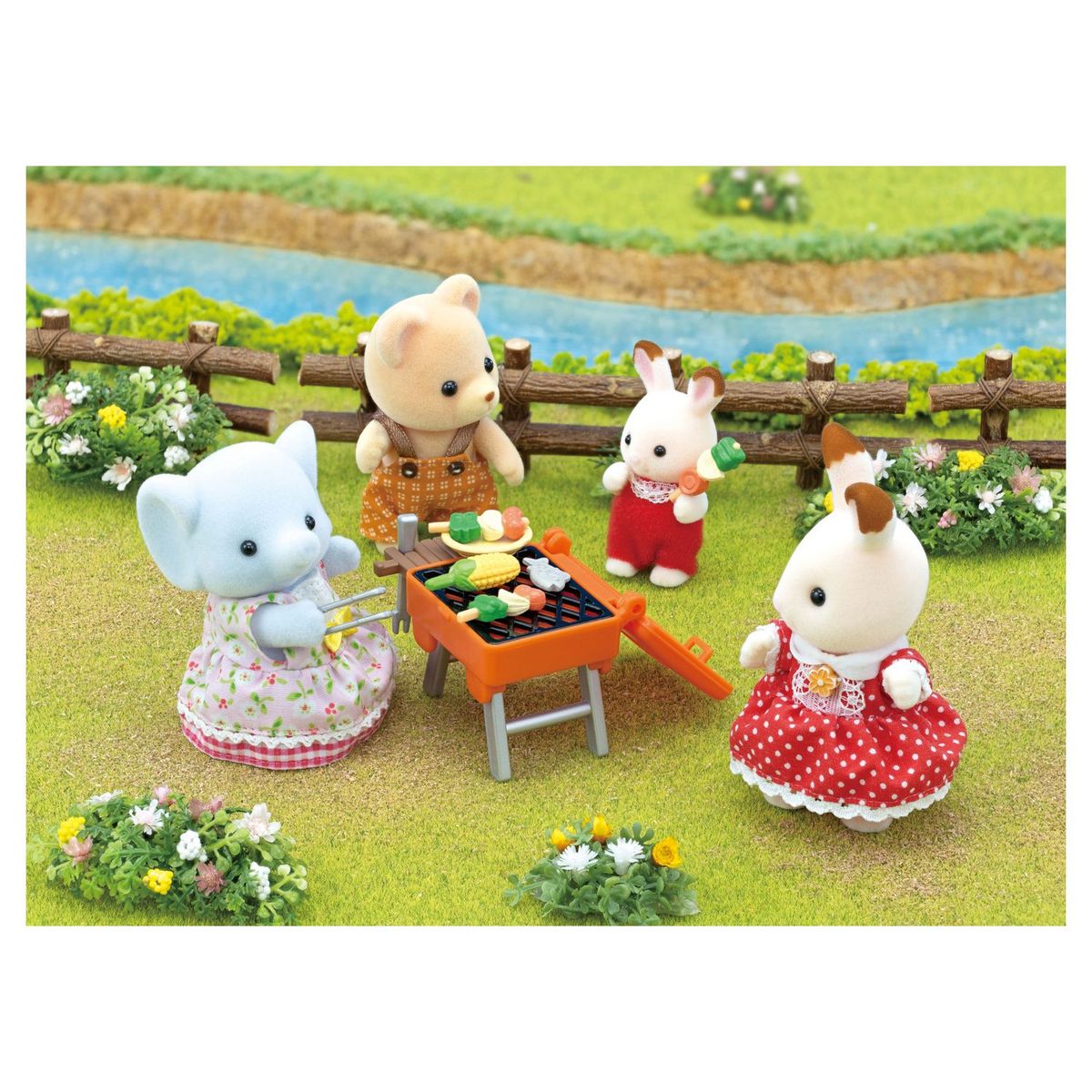 Epoch d'Enfance 5640 La fille éléphant et son set de pique-nique