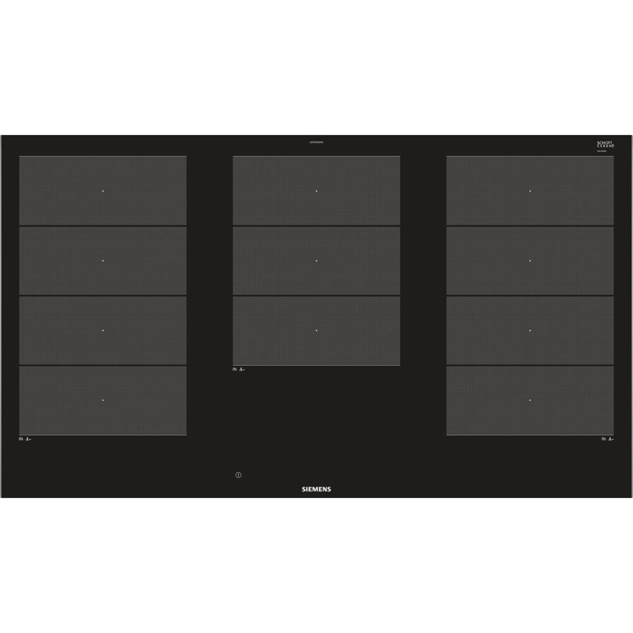 Voir la diapositive 2 : Siemens Plaque induction ex975kxw1e home connect