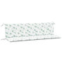 Voir la diapositive 2 : VIDAXL Coussins de banc jardin lot de 2 motif de feuilles tissu Oxford