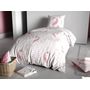 Voir la diapositive 1 : Les Ateliers du Linge Parure housse de couette 2pcs 140x200cm 100%coton 57fils rina