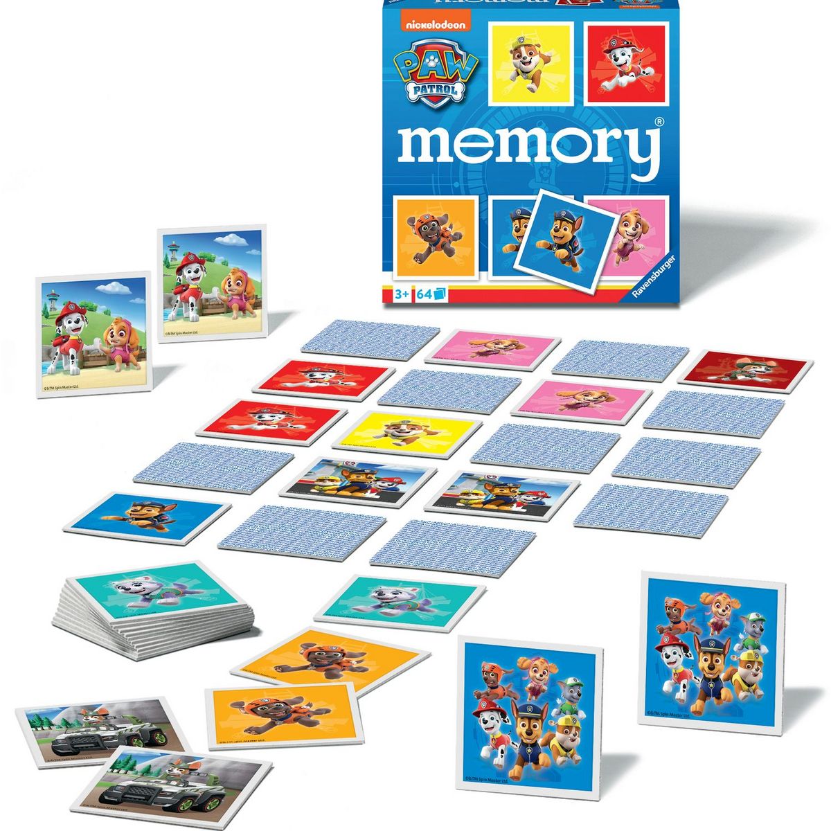 RAVENSBURGER Jeu Grand Memory édition Paw Patrol 