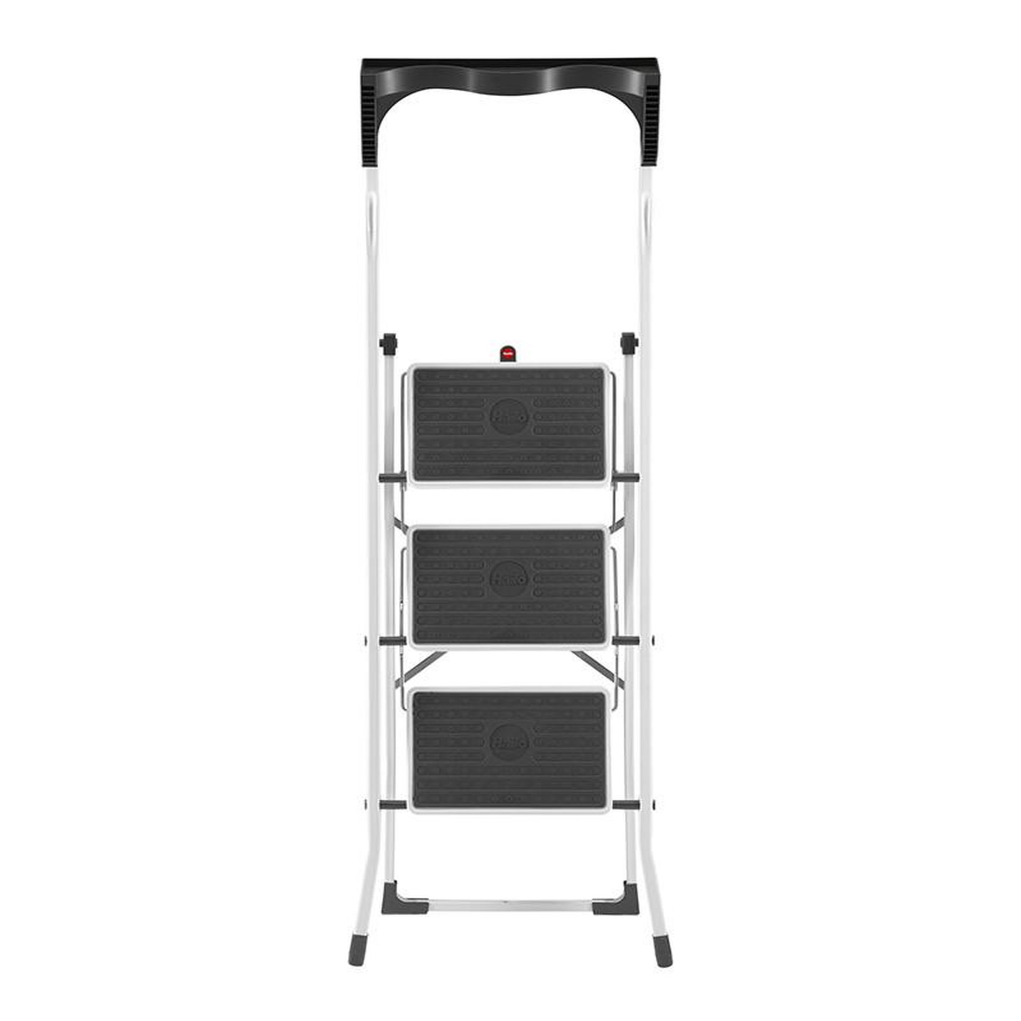 Voir la diapositive 3 : HAILO Marche pied 3 marches pliable en acier hailo safety plus