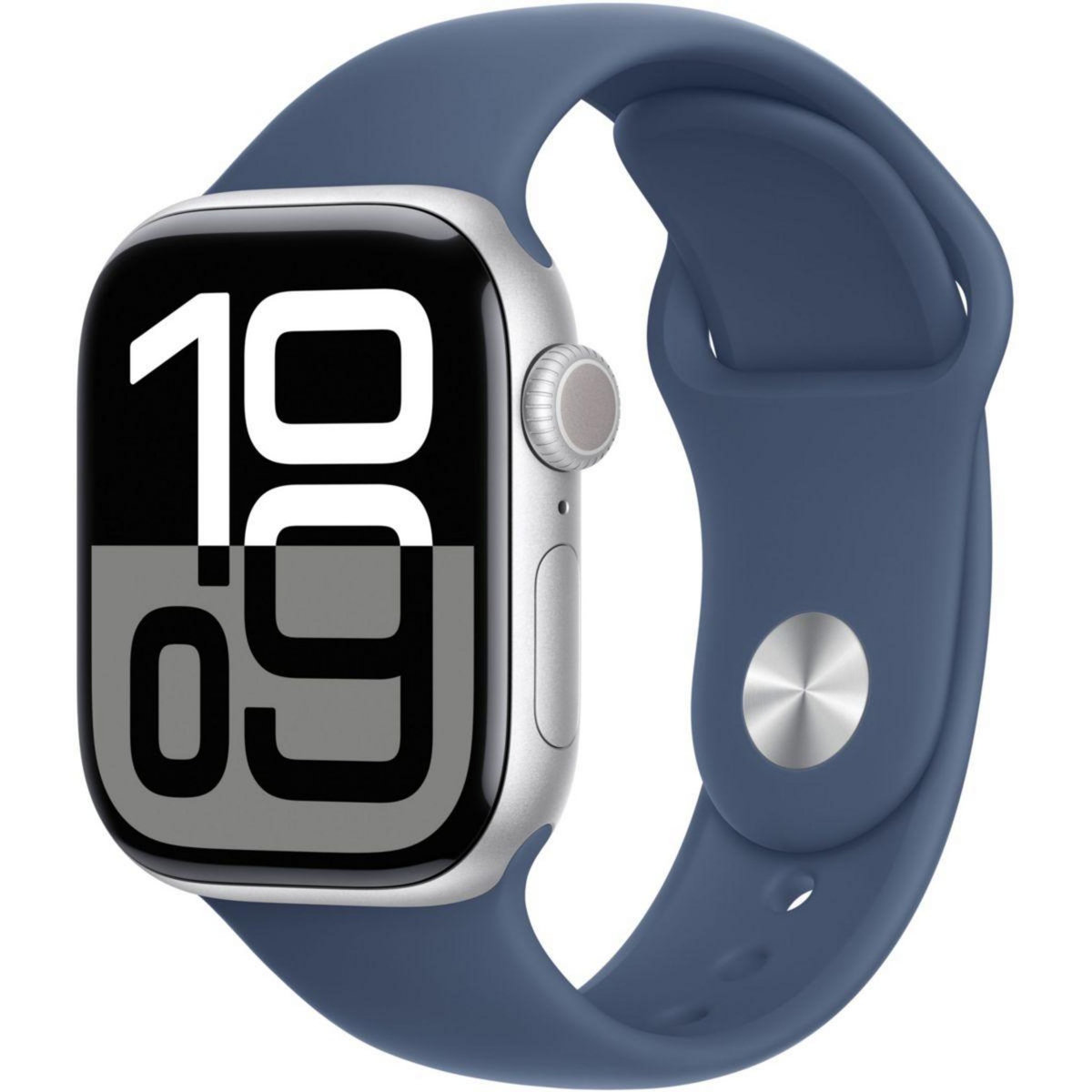 APPLE Montre connectée Serie 10 42mm Alu/Argent M/L Cellular