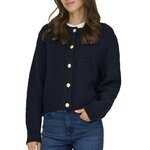 JACQUELINE DE YONG Gilet  Femme JDY Jonna. Coloris disponibles : Bleu