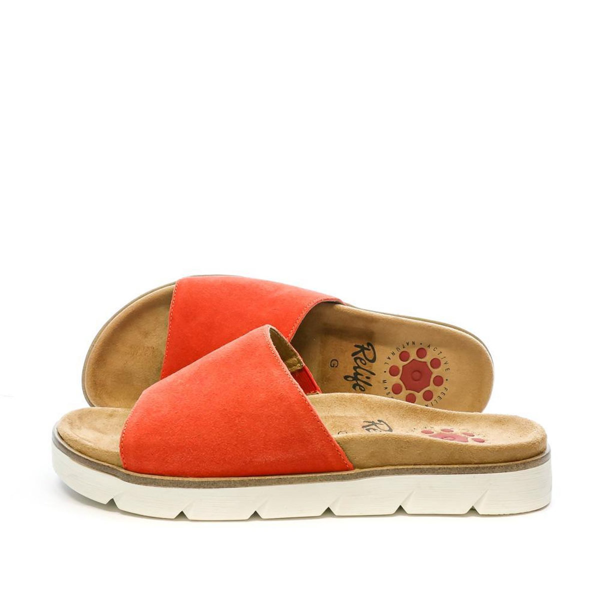 RELIFE Sandales Rouge Femme RELIFE  Joymule