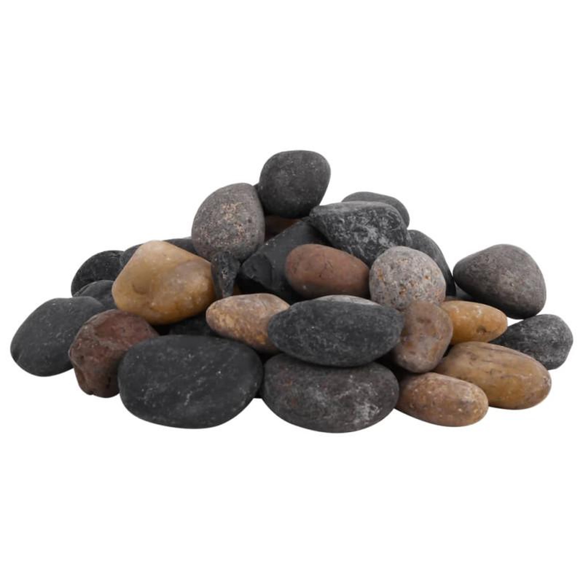 Voir la diapositive 2 : VIDAXL Galets polis 25 kg multicolores 5 8 cm