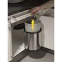 Voir la diapositive 4 : HAILO Poubelle encastrable à ouverture automatique 15L Inox