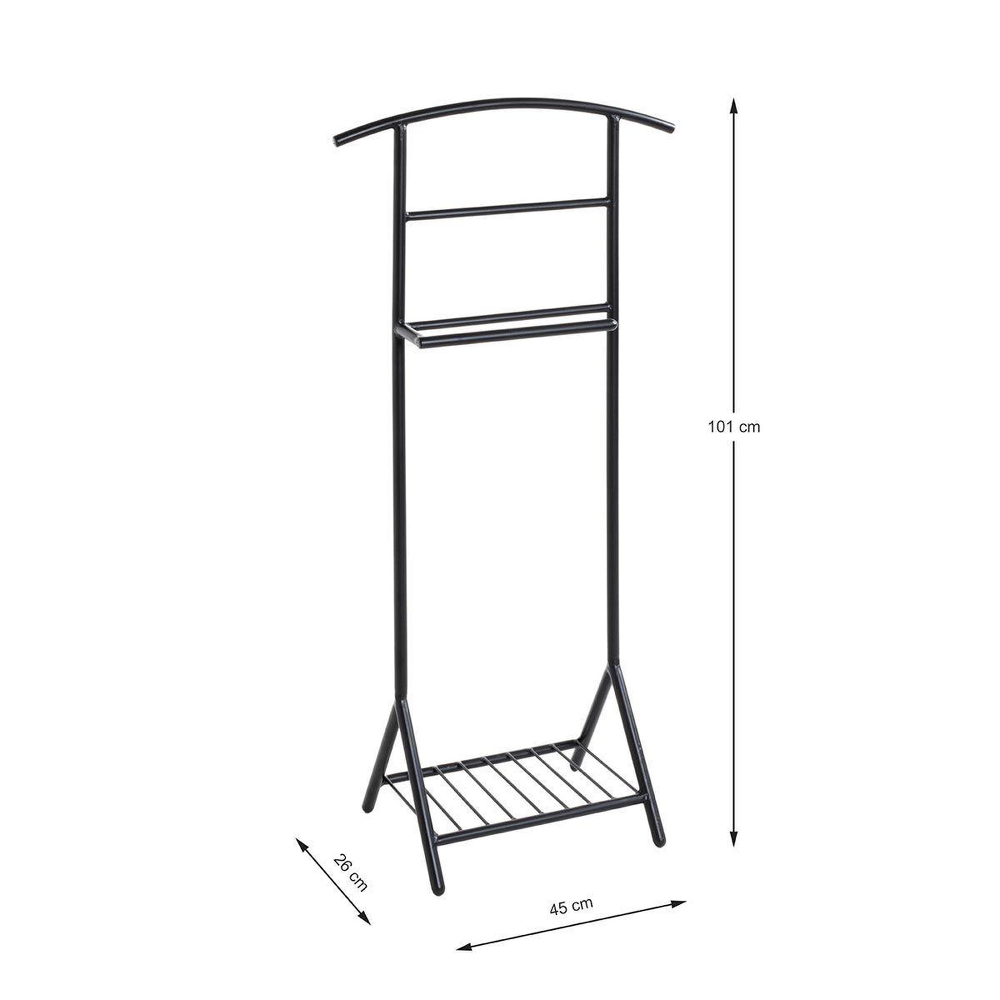 Voir la diapositive 4 : Paris Prix Valet de chambre design  olompo  101cm noir