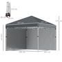 Voir la diapositive 3 : OUTSUNNY Tonnelle barnum pop-up UV 30+ sac transport inclus anthracite