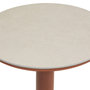 Voir la diapositive 3 : HESPERIDE Table d'appoint de jardin ronde SOLETIA