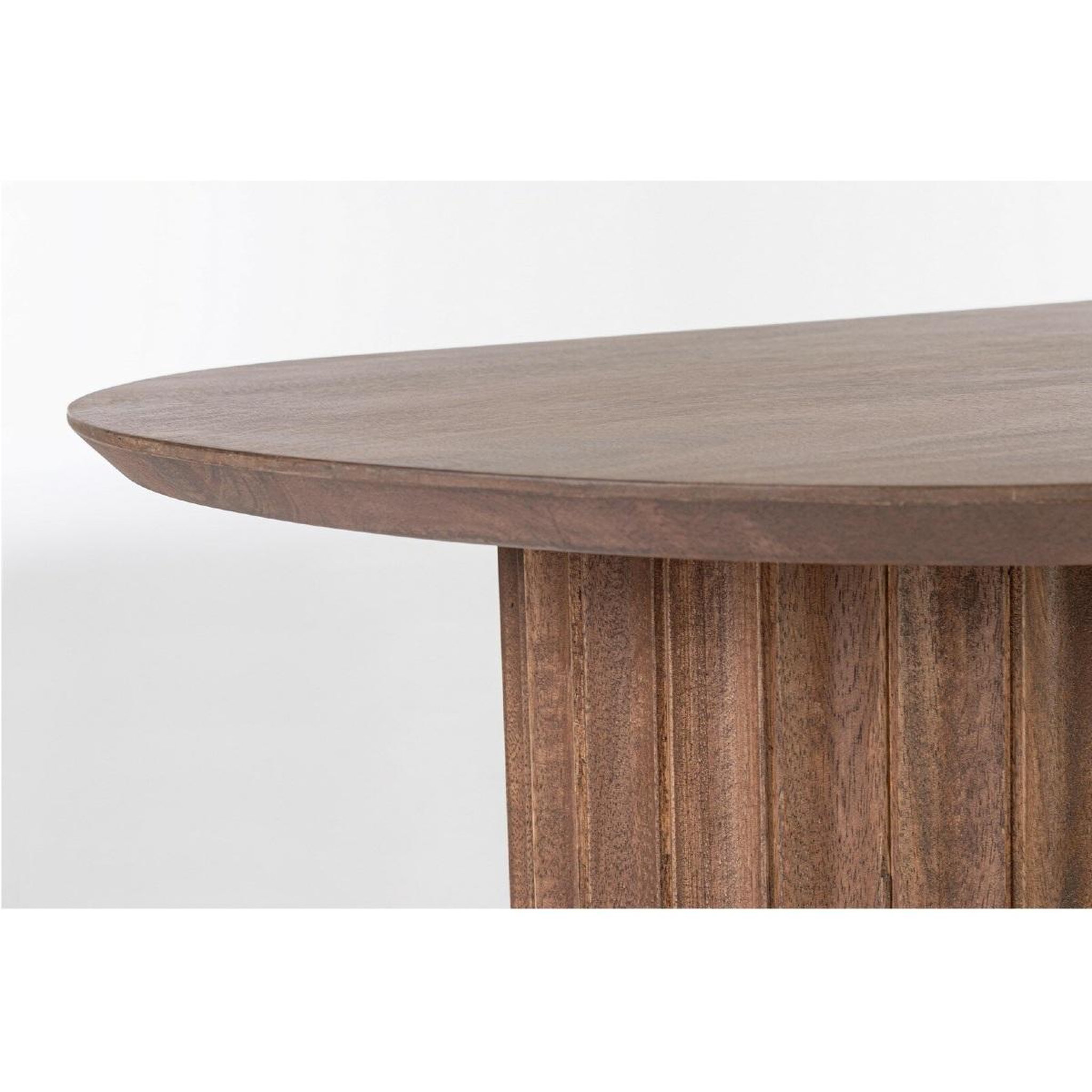 Voir la diapositive 5 : JLC KREATION Table basse en manguier naturel, 130 cm mira