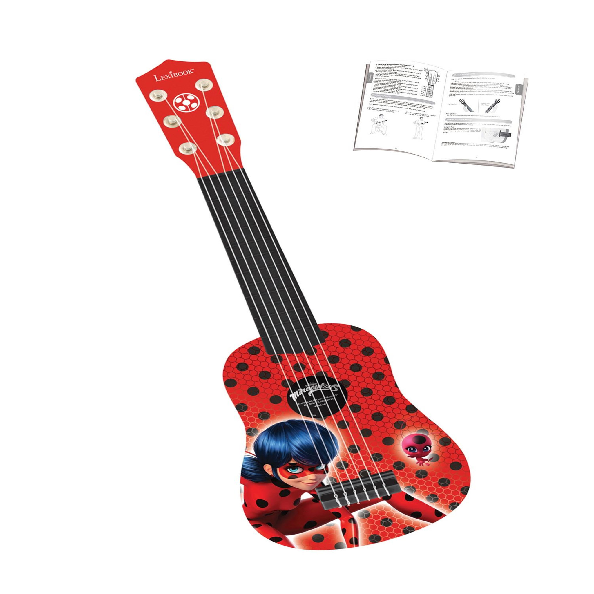 Voir la diapositive 2 : Lexibook Ma Première Guitare Miraculous