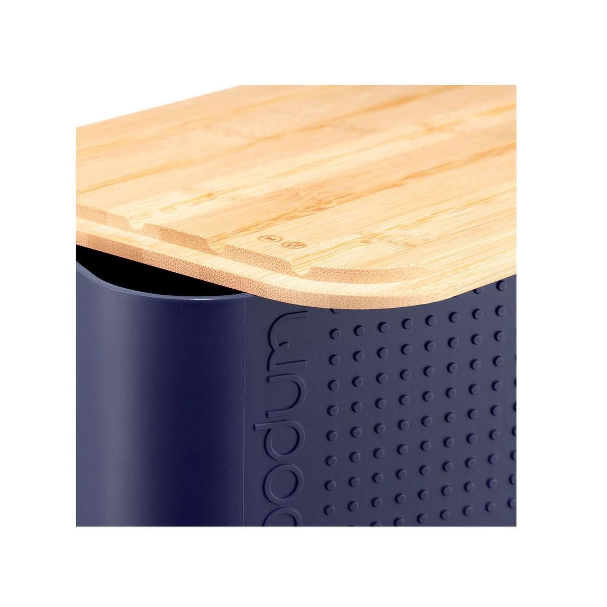 Voir la diapositive 3 : Bodum Boîte à pain 37cm bambou/plastique minuit - 11555-540s