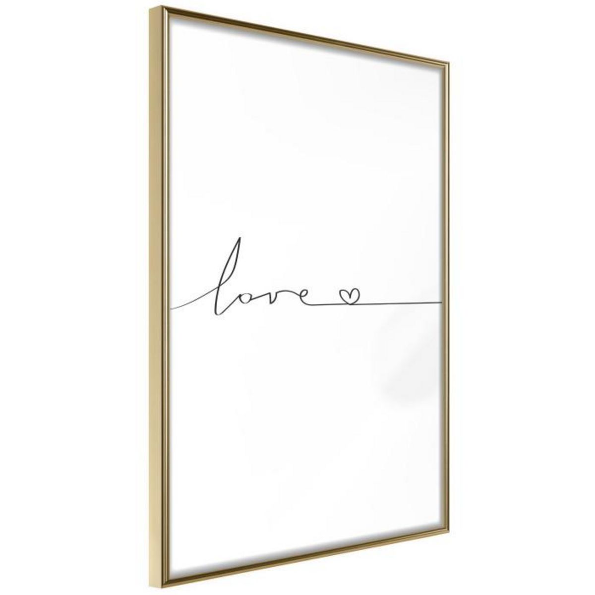 Paris Prix Affiche Murale Encadrée  Love Pulse