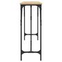 Voir la diapositive 5 : VIDAXL Table console chene sonoma 200x29x75 cm bois d'ingenierie