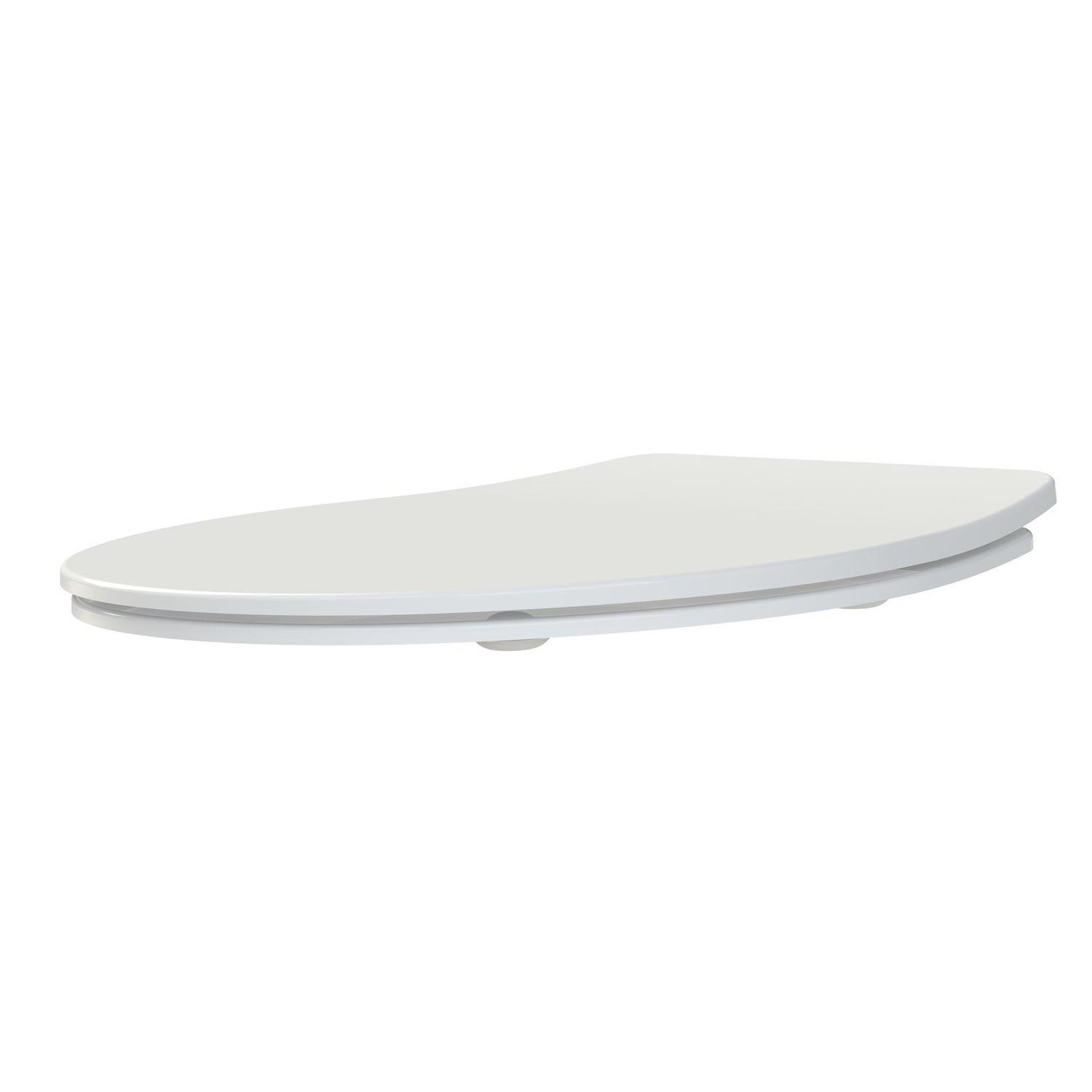Voir la diapositive 2 : ALLIBERT Abattant WC Slimeo - Thermodur - Blanc