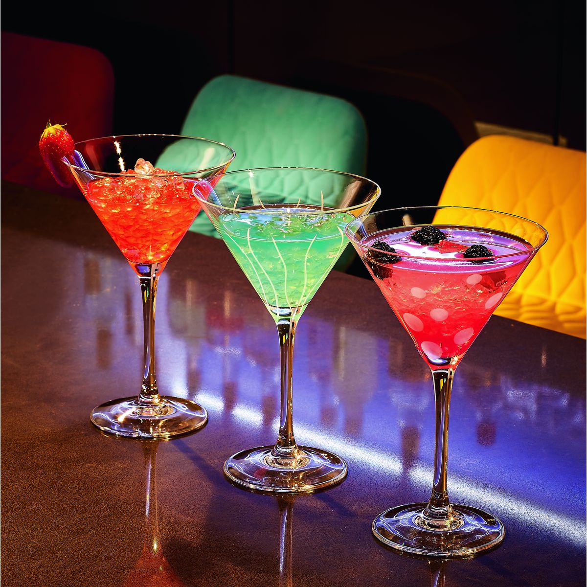 LUMINARC Lot de 4 verres à cocktail LOUNGE CLUB