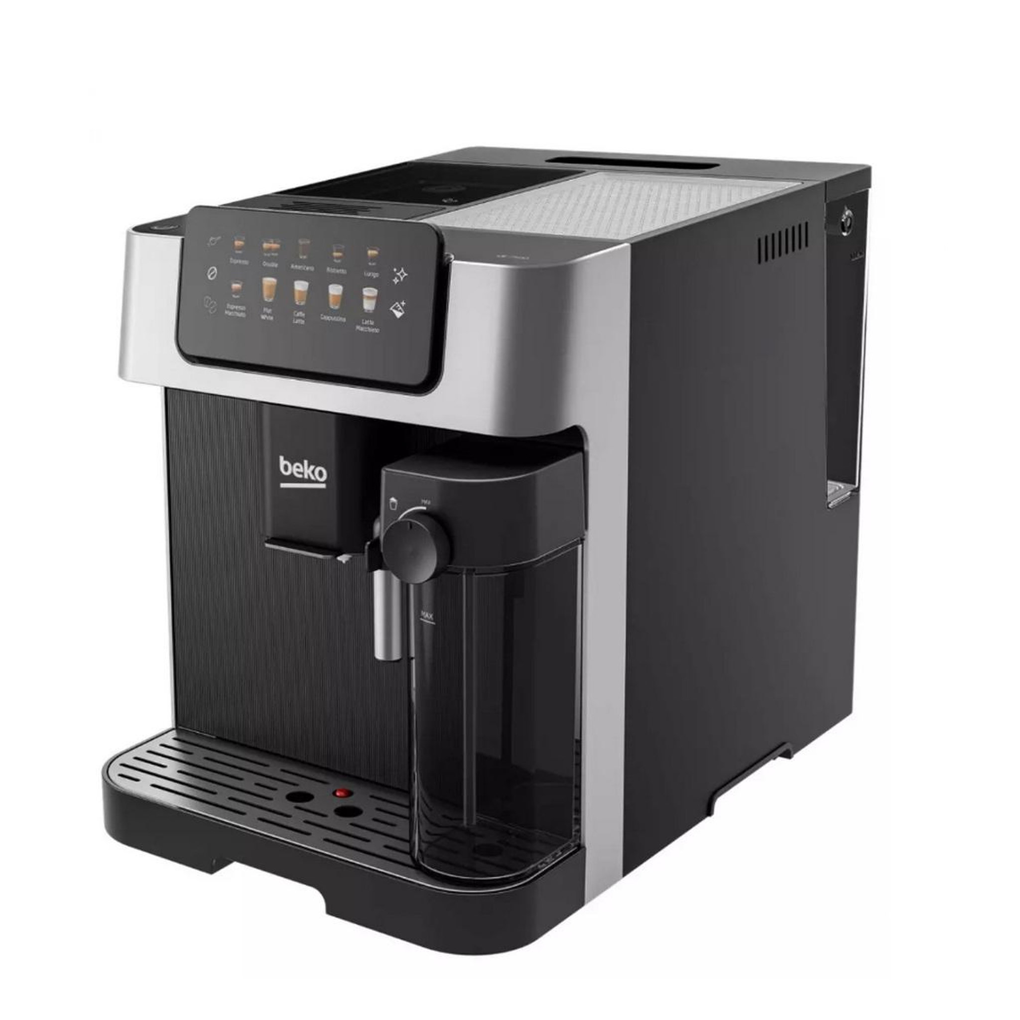 Voir la diapositive 2 : Beko Robot café 19 bars noir - ceg7304x