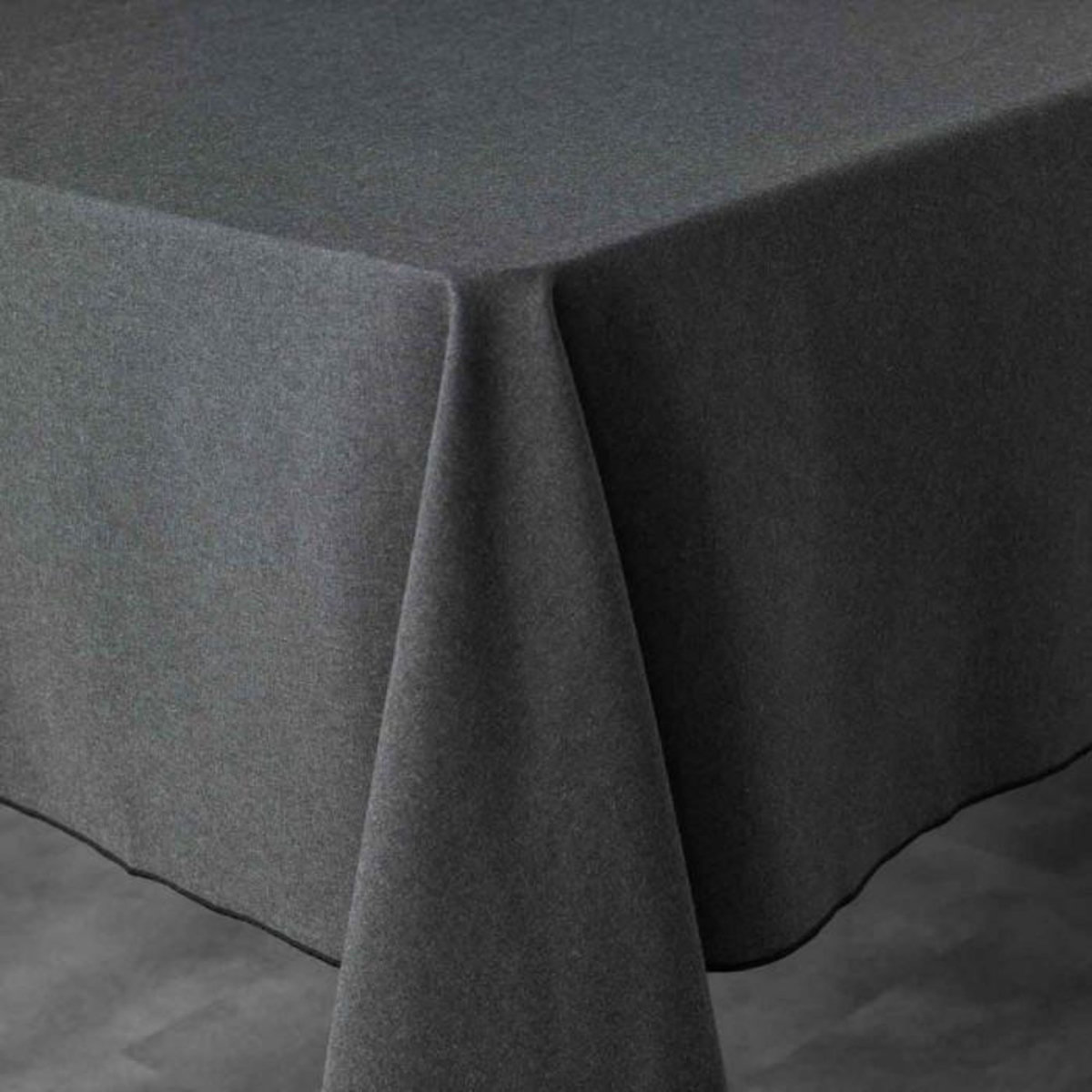 Paris Prix Nappe en Coton  Mistraline  140x240cm Anthracite