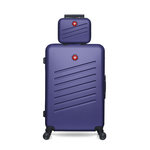 SWISS KOPPER SWISS KOPPER  -  Lot de 2  -  Valise grand format et vanity ZURICH. Coloris disponibles : Noir, Rose, Bleu