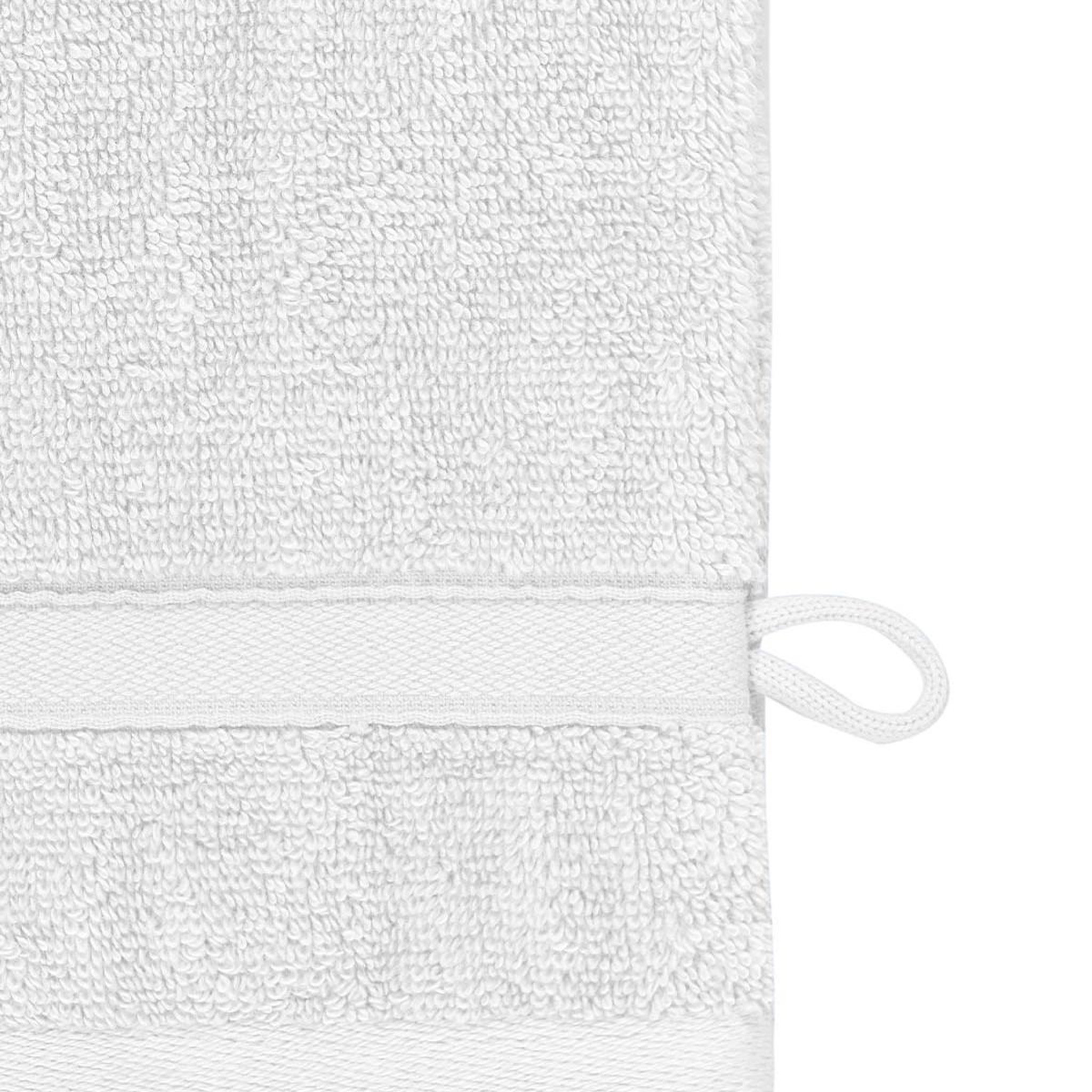 Voir la diapositive 3 : Sensei Maison Lot de 3 gants de toilette 600 g/m² SENSILK - 16x22 cm