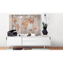 Voir la diapositive 2 : Paris Prix Tableau Imprimé  World Map : Wooden Stories