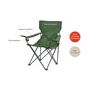 Voir la diapositive 3 : Garden Fauteuil de jardin de camping - Acier/Polyester - Vert