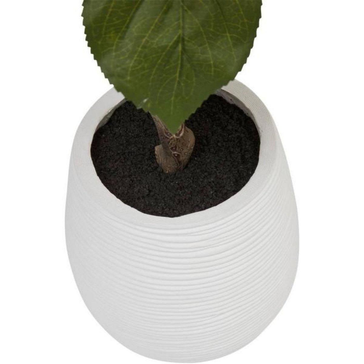 ATMOSPHERA Hortensia Artificielle en Pot  Mika  100cm Ambre