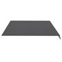 Voir la diapositive 4 : VIDAXL Tissu de remplacement pour auvent Anthracite 4,5x3,5 m
