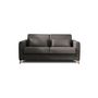 Voir la diapositive 6 : LISA DESIGN Timo - canapé 3 places convertible express couchage quotidien 140 cm matelas 12 cm en tissu