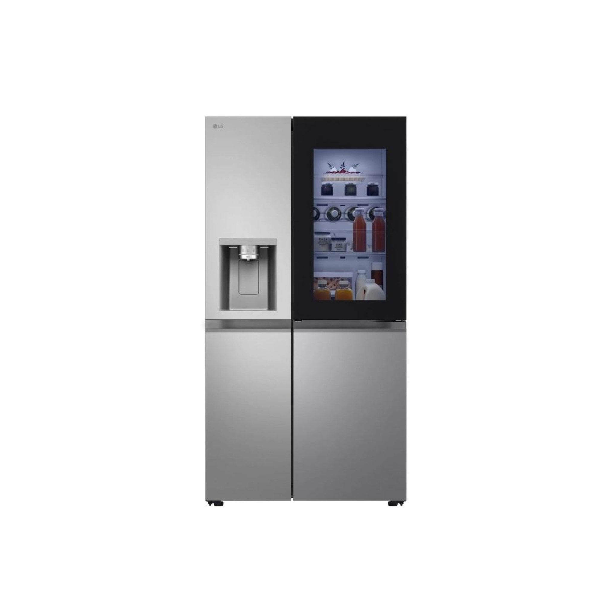 Voir la diapositive 1 : LG Réfrigérateur américain 91.3cm 628l ventilé - GSXE80PYBD