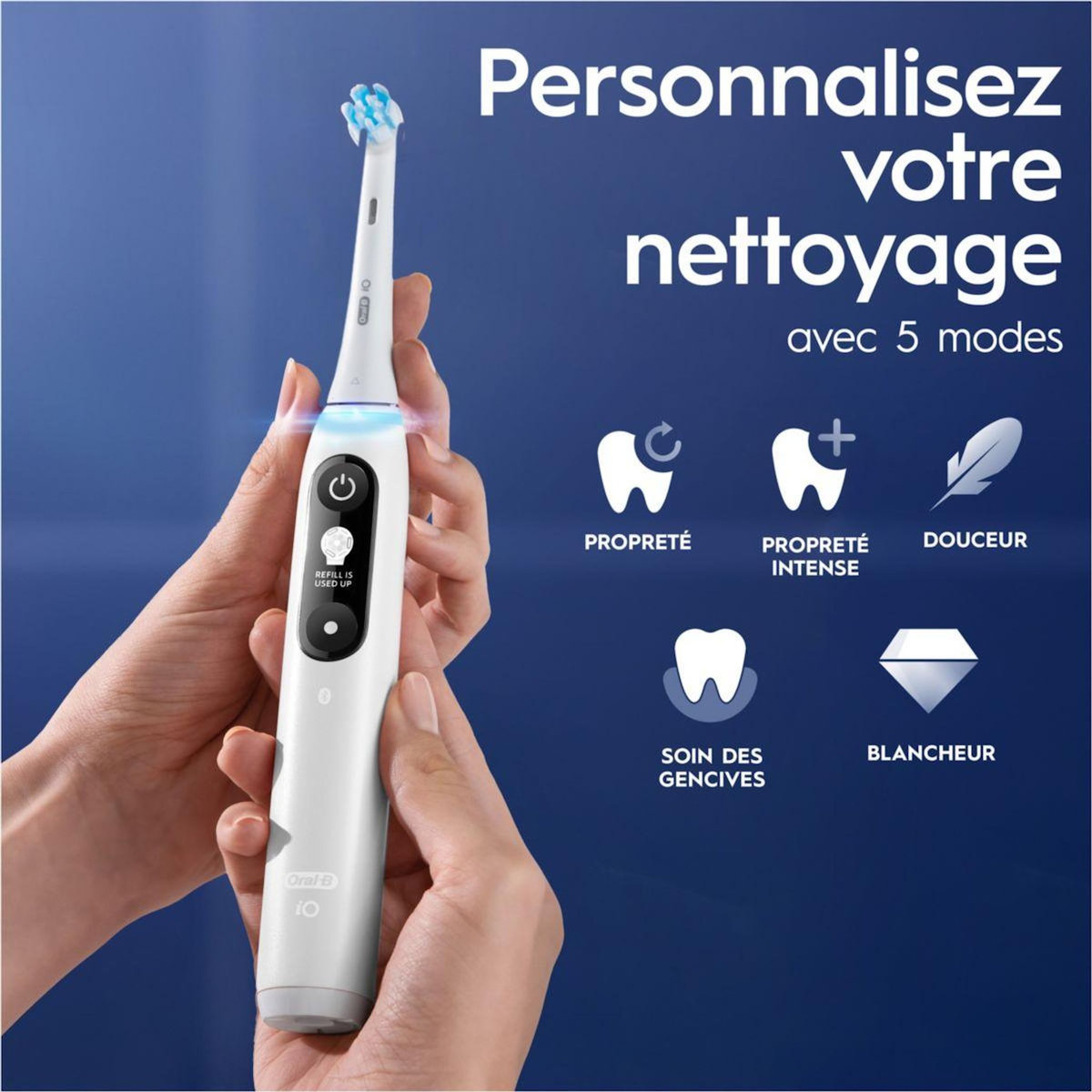 ORAL B Brosse à dents électrique IO6s Series White