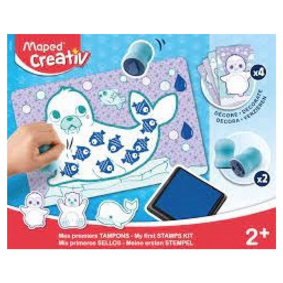 MAPED Early age - cardboard box - tampons