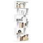 Voir la diapositive 1 : VIDAXL Etagere separatrice de piece a 6 niveaux blanc 70x24x193 cm