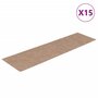 Voir la diapositive 2 : VIDAXL Tapis d'escalier autocollants Rectangulaire 15 pcs 76x20 cm