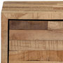 Voir la diapositive 5 : VIDAXL Meuble TV Bois de teck recycle 90 x 30 x 55 cm