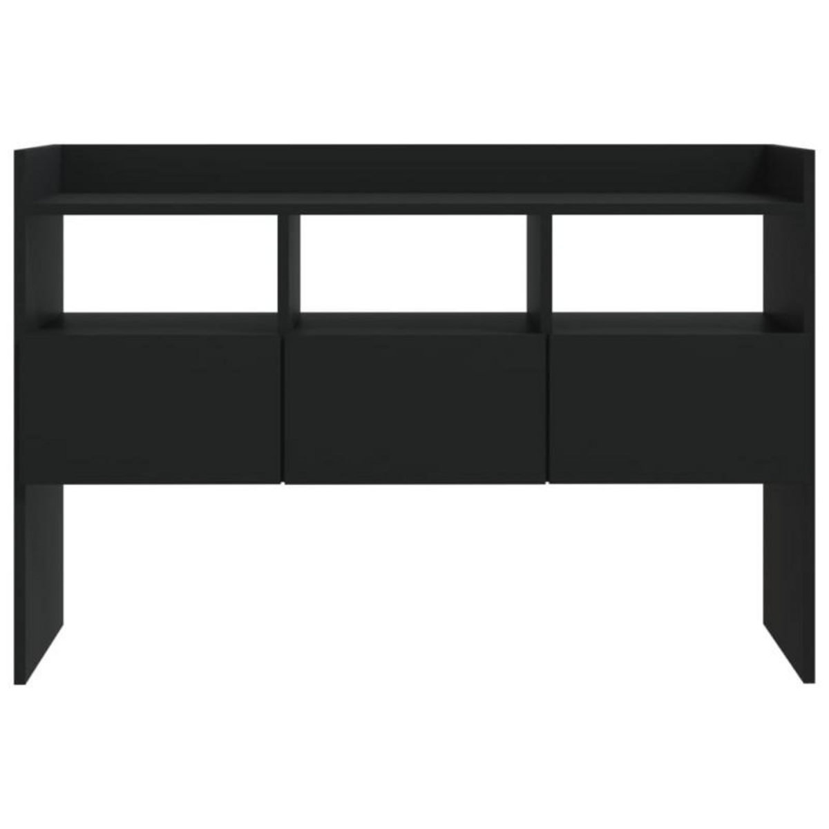 VIDAXL Buffet Noir 105x30x70 cm Bois d'ingénierie