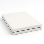THE WHITE STONE Matelas 80x190 cm en Mousse Hypoallergénique | Hauteur 18 cm | Orthopédique & Hypoallergénique | Revêtement Anti-acariens & Antibactérien | 100 % Fabriqué en Italie. Coloris disponibles : Blanc