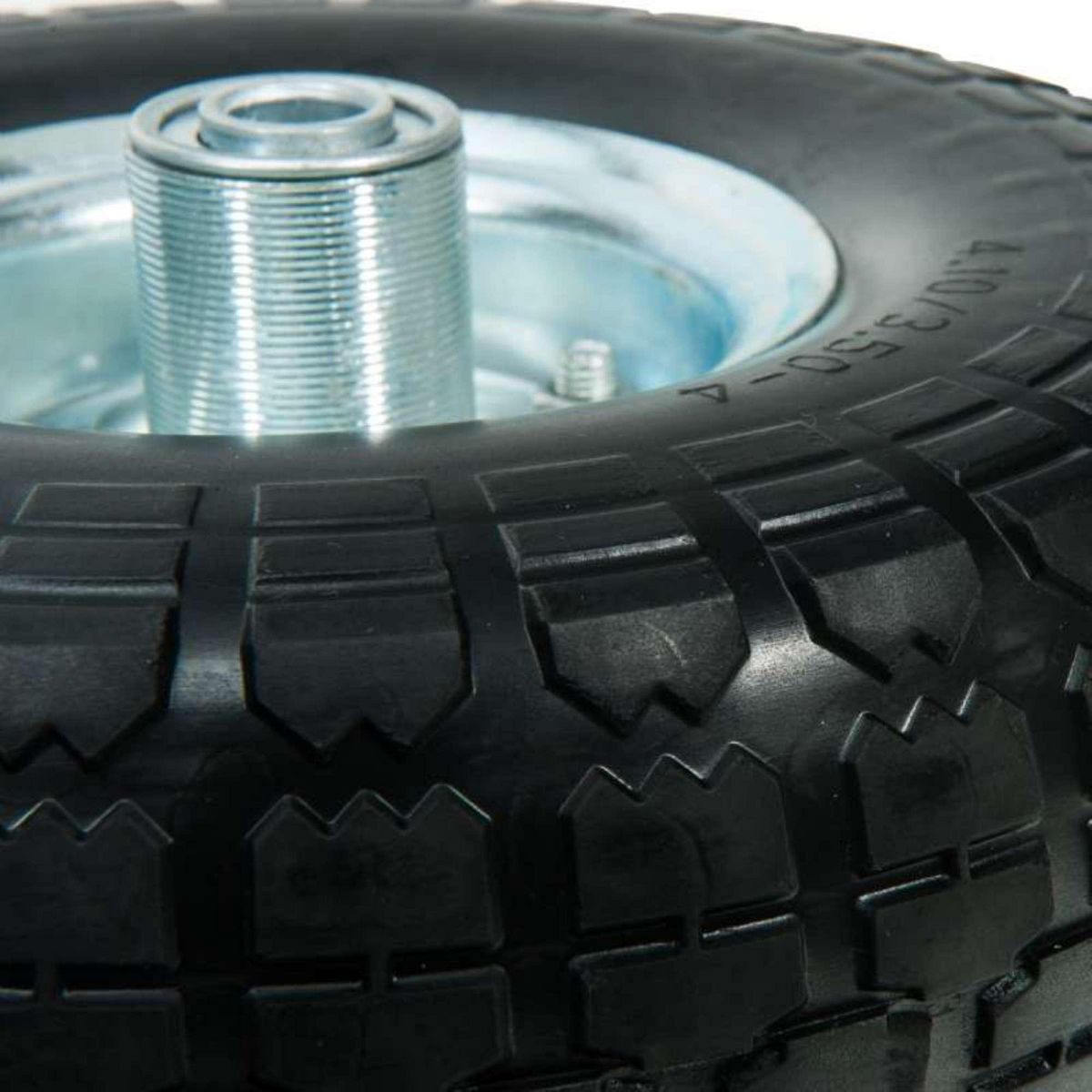  Roue increvable axe déporté 260 x 85mm Alésage 16mm