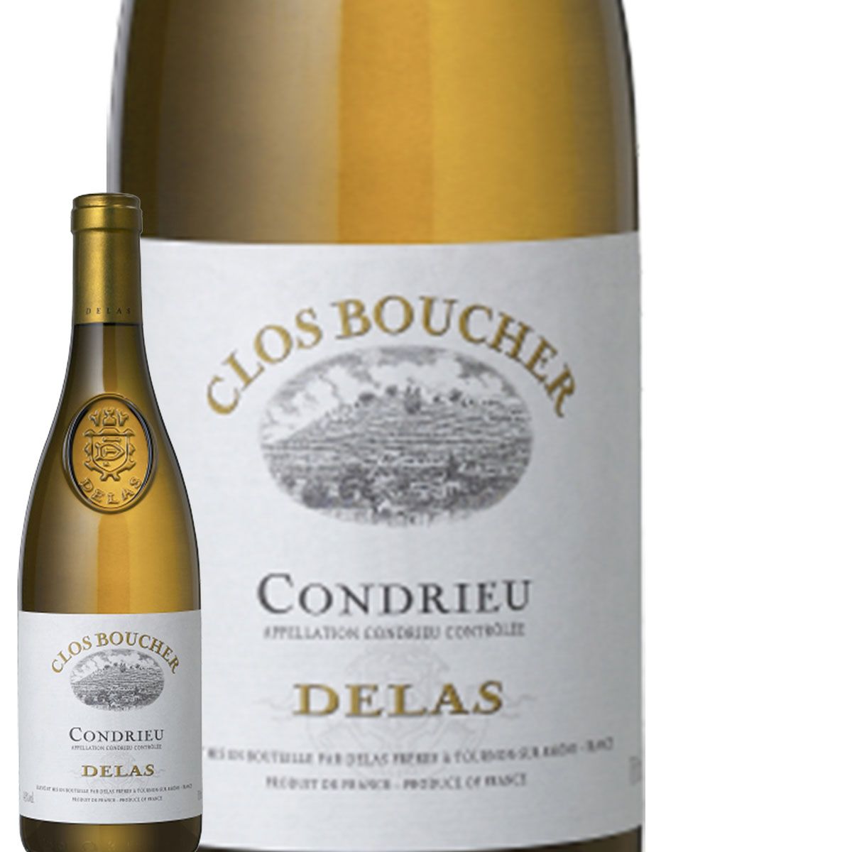 Delas Frères Clos Boucher Condrieu Blanc 2012