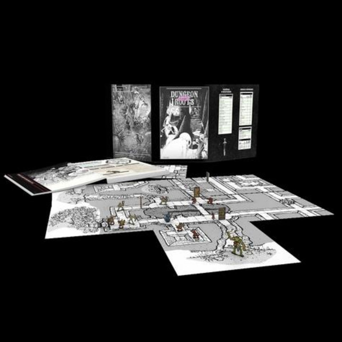 LE SORCIER DE LA TOUR D'ABYME. DUNGEON ROOTS 1981, M. Sinh