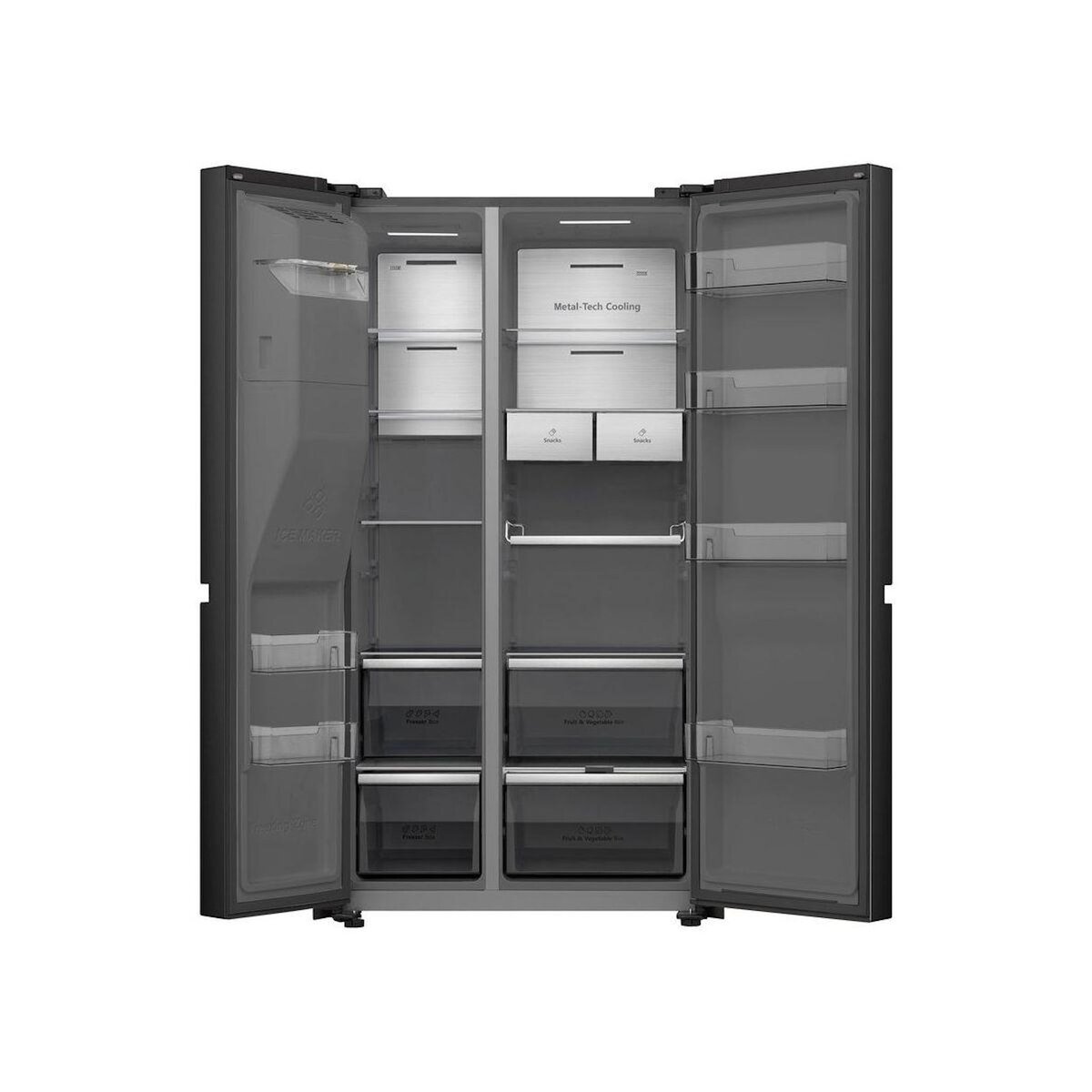 Hisense Réfrigérateur Américain RS9P628GPFE smart screen