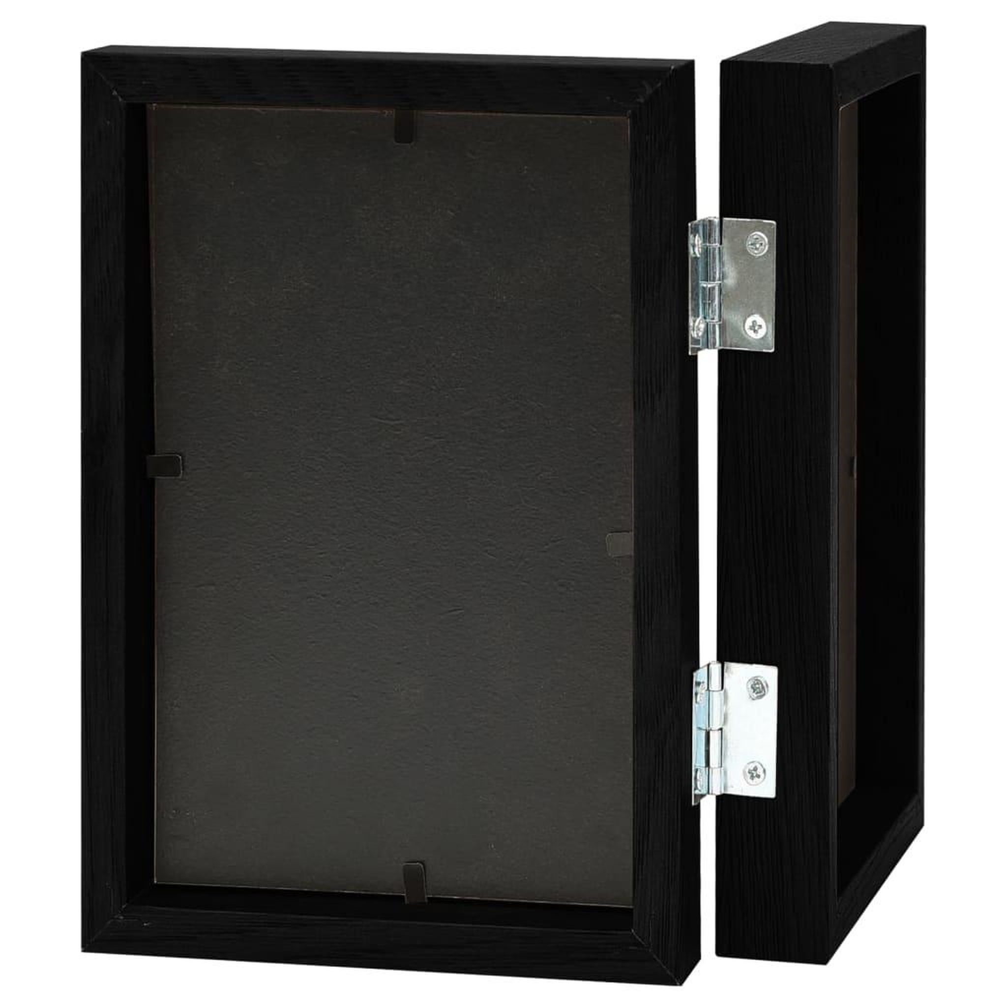 Voir la diapositive 3 : VIDAXL Cadre photo depliable en deux Noir 2x(21x29,7 cm)