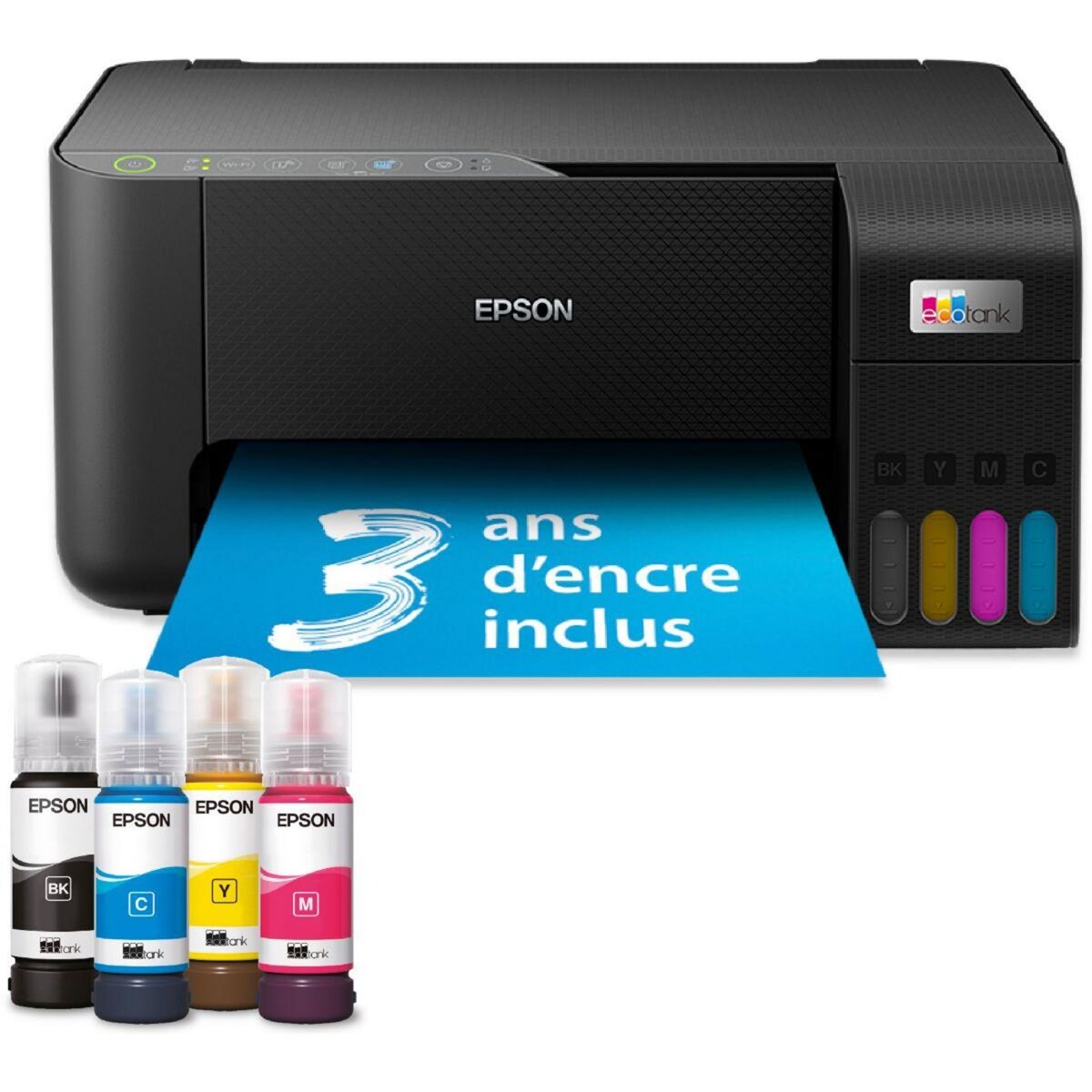 Epson Imprimante jet d'encre EcoTank ET 2865 pas cher - Auchan.fr