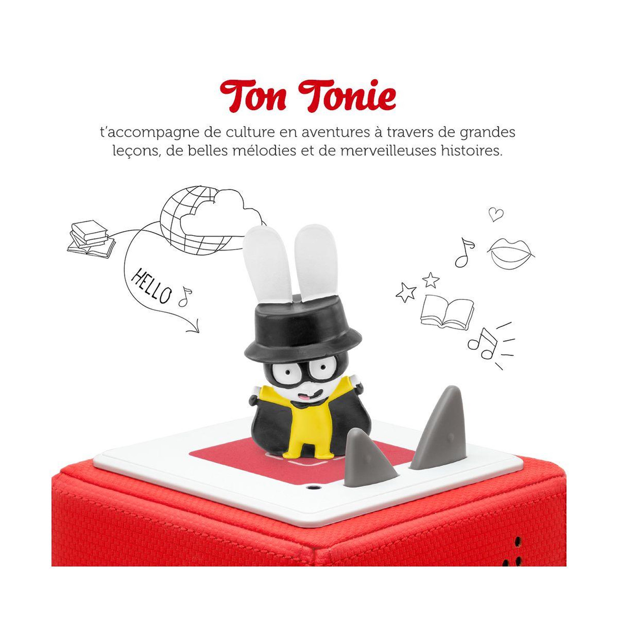 Voir la diapositive 3 : TONIES Jeu éducatif Simon Super Lapin - Gaspard