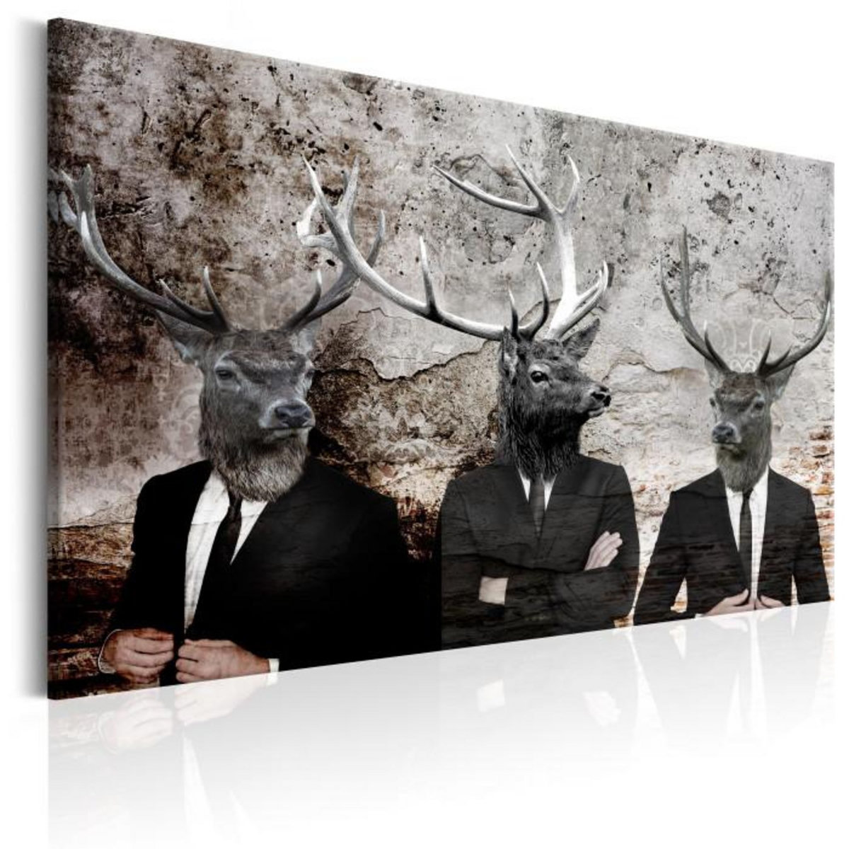 Paris Prix Tableau Imprimé  Deer in Suits