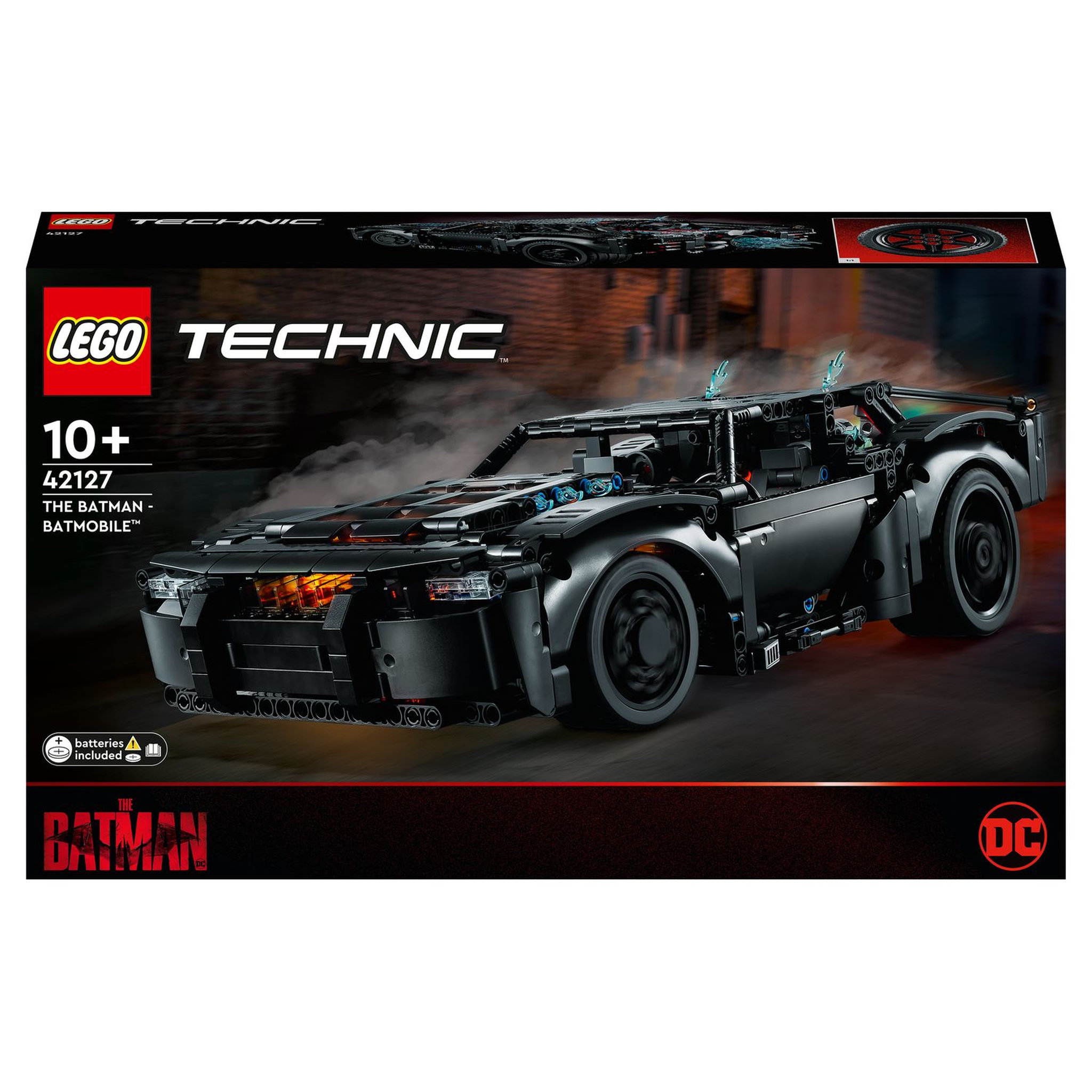 Voir la diapositive 1 : LEGO Technic 42127 Batmobile de Batman 
