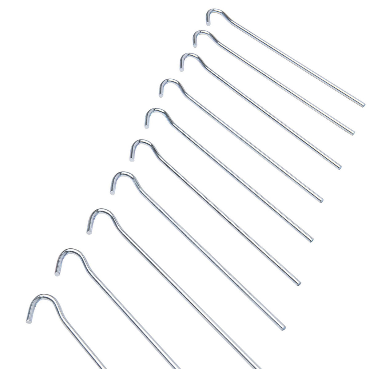 WERKAPRO Piquet droit 18 cm  10 pcs  WERKA PRO